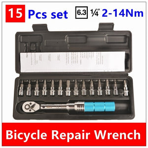 1/4Inch 1-25Nm Click Adjustable Torque Wrench Repair Tools