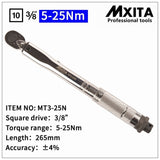 1/4Inch 1-25Nm Click Adjustable Torque Wrench Repair Tools