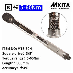 1/4Inch 1-25Nm Click Adjustable Torque Wrench Repair Tools