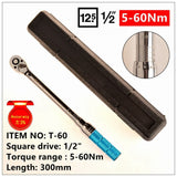 1/4Inch 1-25Nm Click Adjustable Torque Wrench Repair Tools