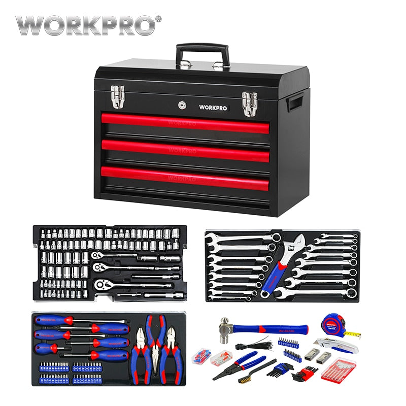 408Pc Metal Tool Box Set