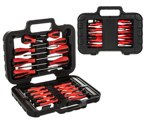 58Pc Screwdriver & Bit Set Precision Slotted Tool Set