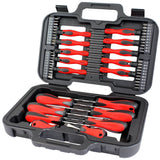 58Pc Screwdriver & Bit Set Precision Slotted Tool Set