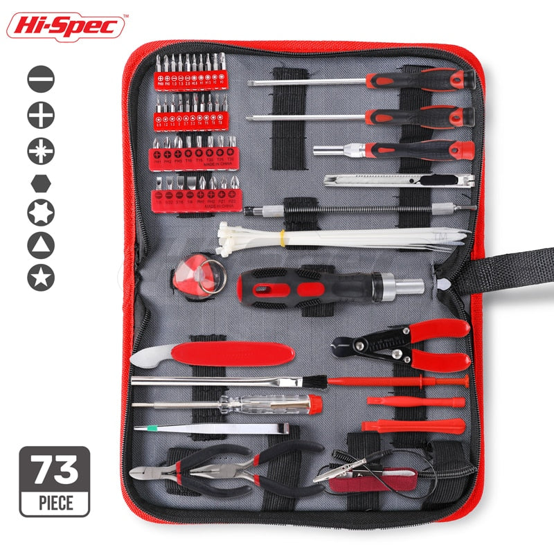 Hi-Spec 73Pc Electronic Tool Set