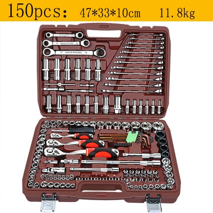 Wrench Set & Car Repair Tools - 150 Pcs